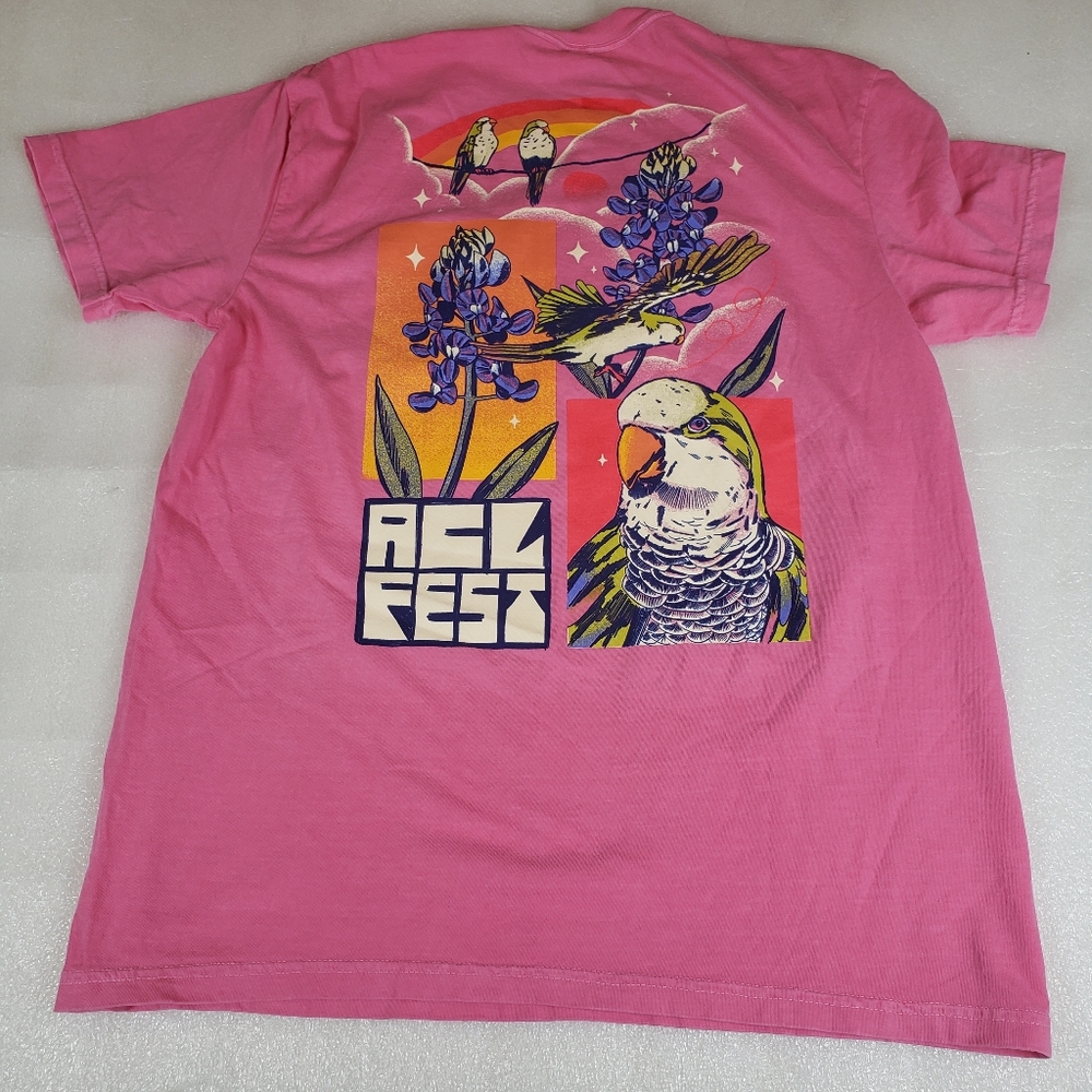 Comfort Colors Women's Large Austin City Limits ACL Music Festival T-Shirt